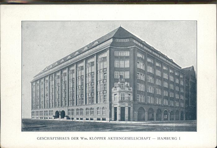 HAMBURG CITY Kloepper Aktiengesellschaft