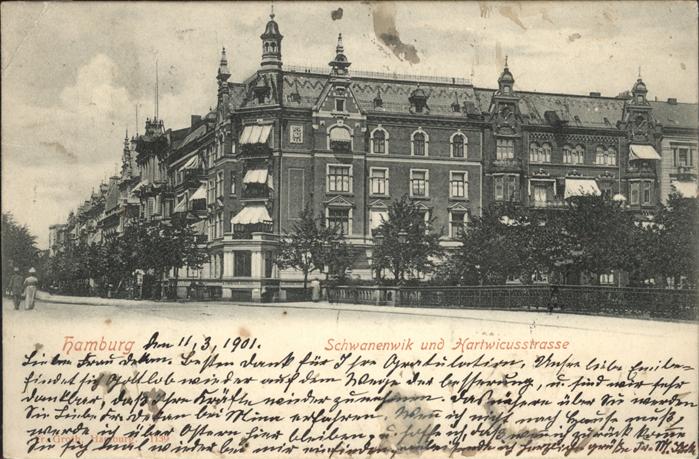 Hamburg Schwanenwik Hartwicusstrasse