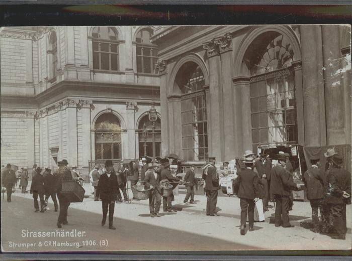 Hamburg Strassenhändler