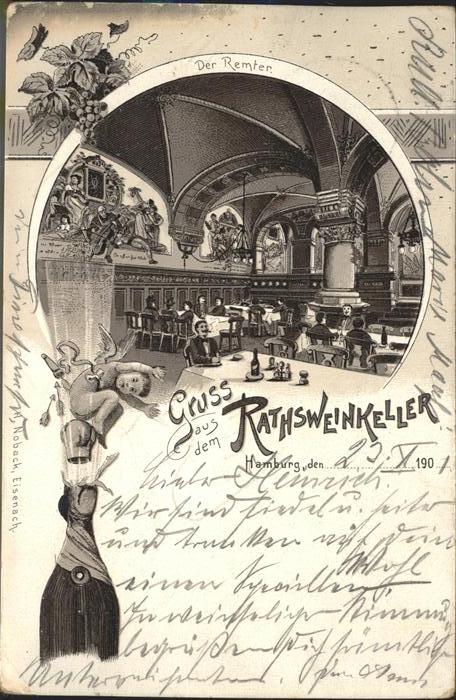 Hamburg Ratsweinkeller Remter