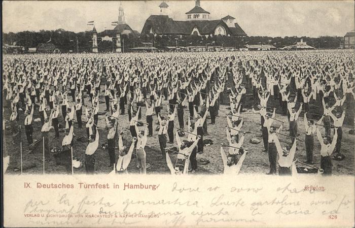 Hamburg Deutsches Turnfest Festplatz