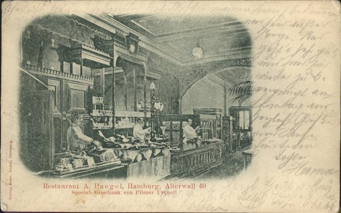 Hamburg Restaurant Paegel