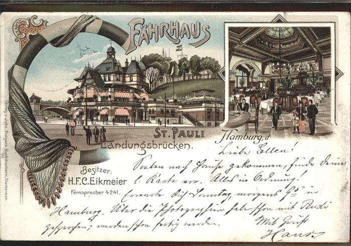 St Pauli Fährhaus Landungsbrücke