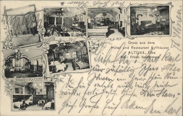 Altona Hamburg Hotel Restaurant Kyffhäuser