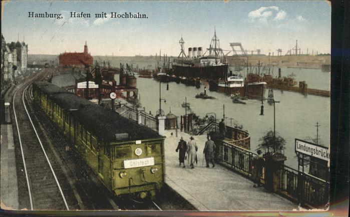 HAMBURG  CITY Hochbahn Schiff