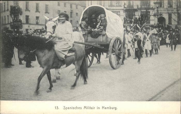 HAMBURG  CITY Spanisches Militaer Pferd
