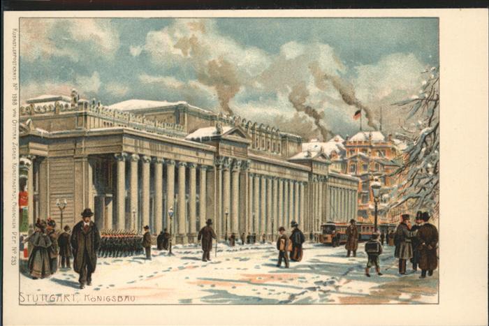 Stuttgart Königsbau Strassenbahn