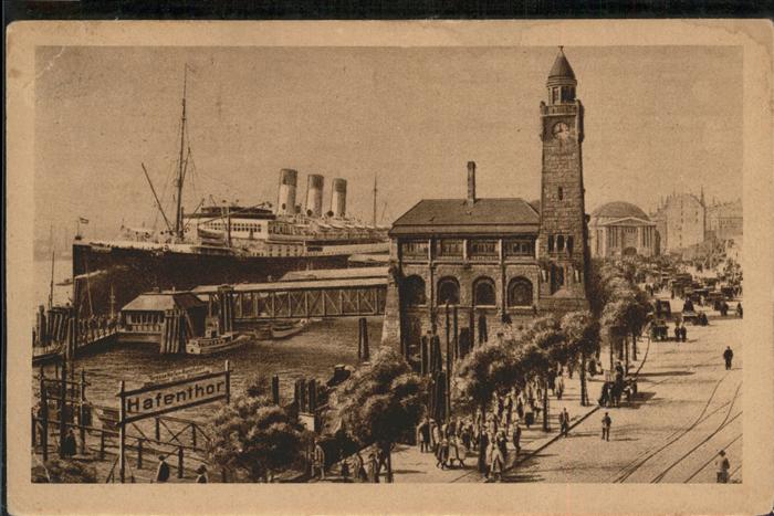 HAMBURG  CITY Dreischrauben Schnelldampfer