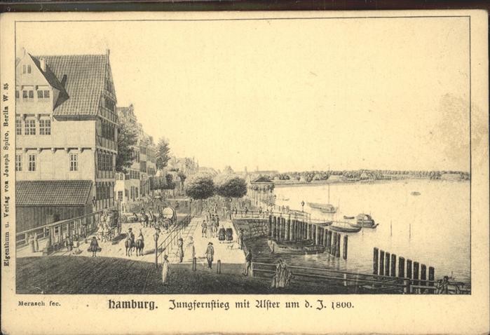 HAMBURG  CITY Jungfernstieg