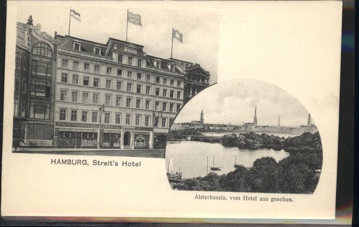 HAMBURG  CITY Steits Hotel  Alsterbassin