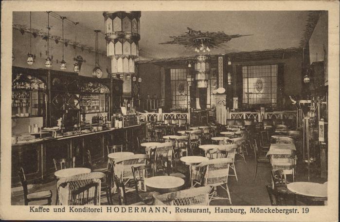 HAMBURG  CITY Kaffee Konditorei Hodermann