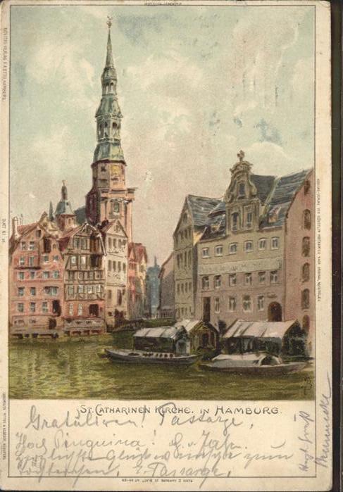 Hamburg St Catharinen Schiff