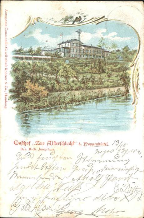 Poppenbuettel Alsterschlucht Gasthof