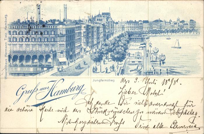 Hamburg Jungfernstieg