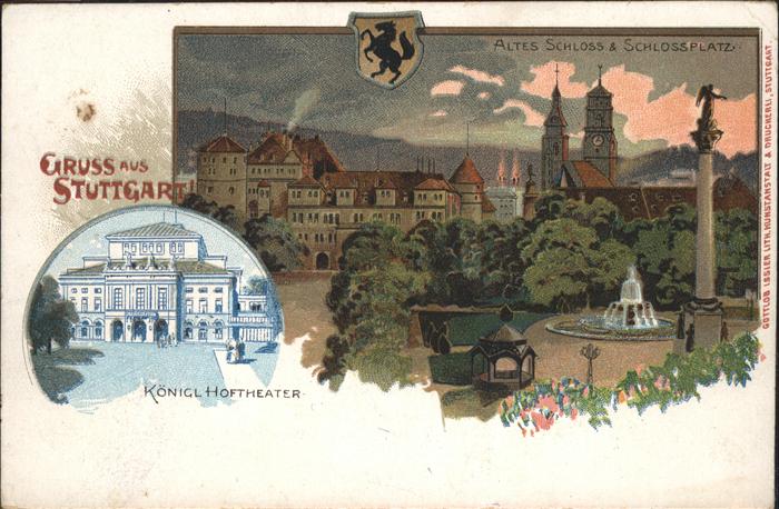 Stuttgart Hoftheater Schloss