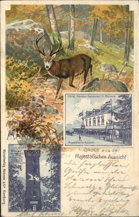 Hamburg hirsch Hotel Pension Martens