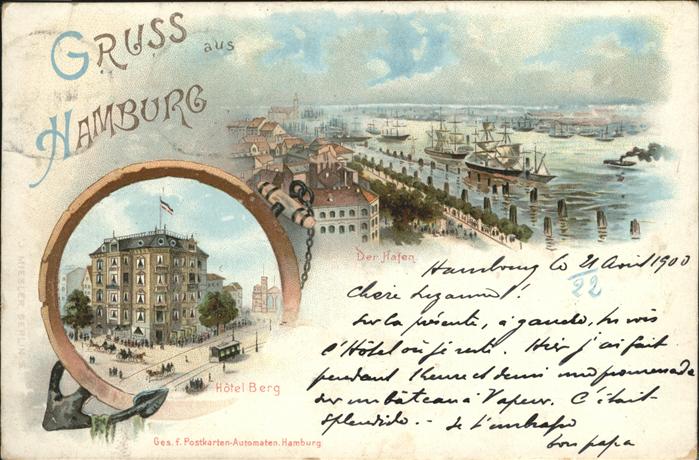 Hamburg Hafen Hotel Berg