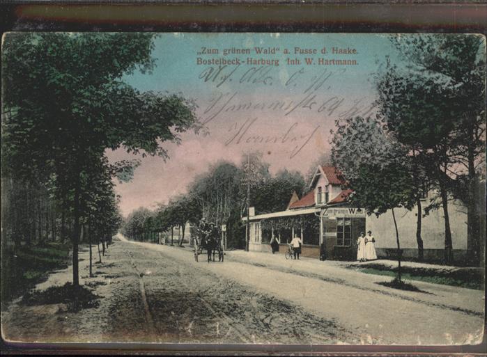 Harburg Hamburg Bostelbeck Zum grünen Wald Kutsche