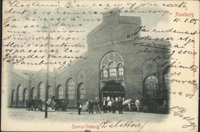 Hamburg Central Viehhof Kutsche