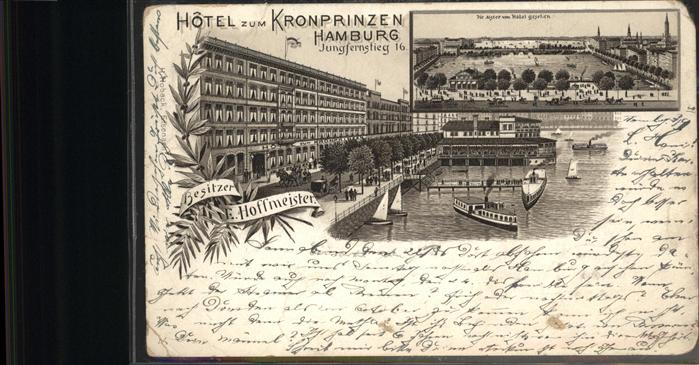 Hamburg Hotel Zum Kronprinzen Schiff
