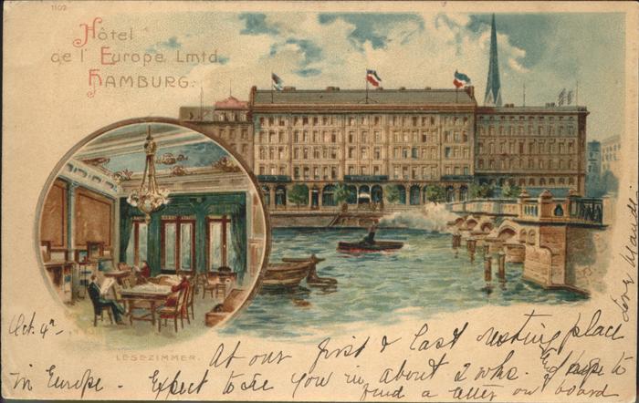 Hamburg Hotel Europe