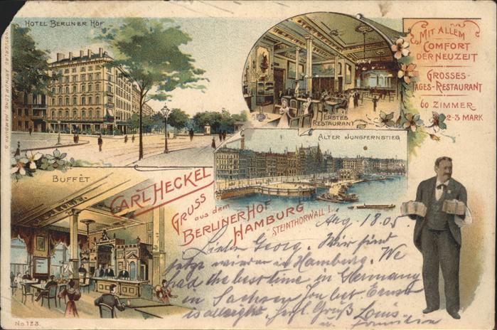 Hamburg Berlinerhof Jungfernstieg Hotel Berline