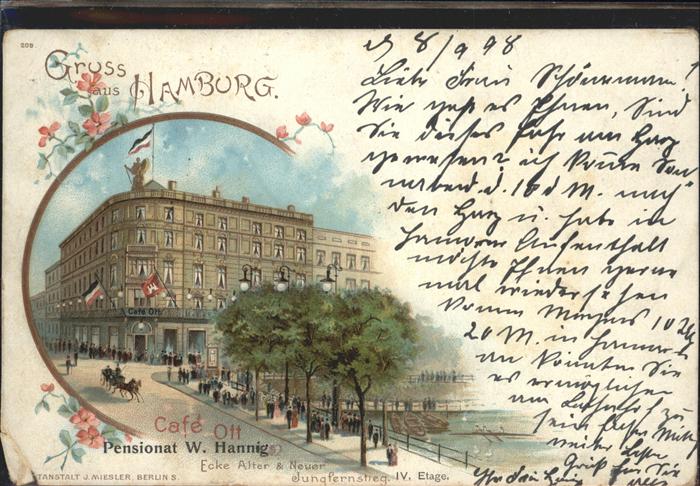 Hamburg Cafe Ott Kutsche