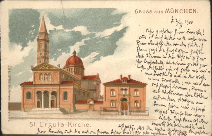 Muenchen St Ursula Kirche