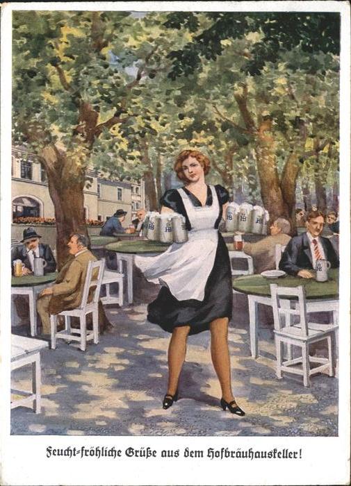 Muenchen Bayern Hofbraeuhauskeller