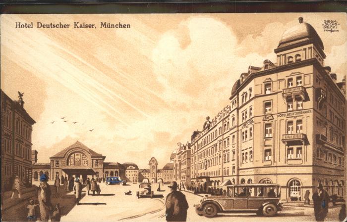 Muenchen Bayern Hotel Deutscher Kaiser