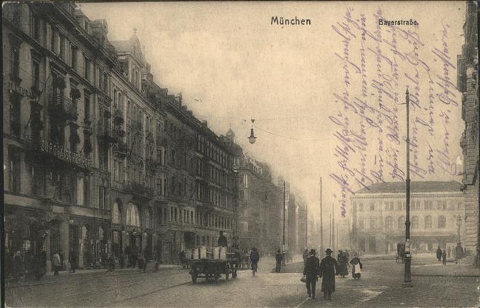 Muenchen Bayerstrasse Kutsche