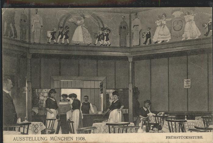 Muenchen Ausstellung Frühstücksstube