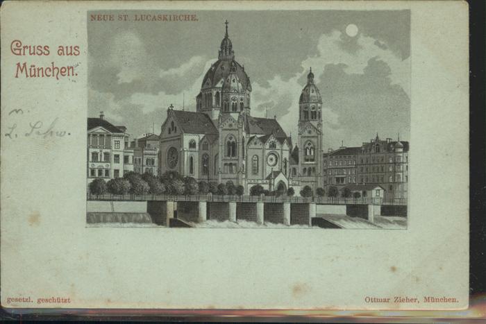 Muenchen Lucas Kirche