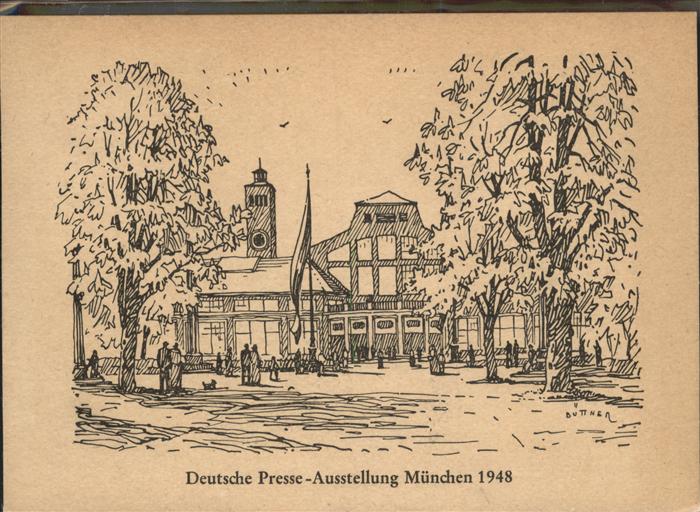 Muenchen Bayern Deutsche Presse Ausstellung