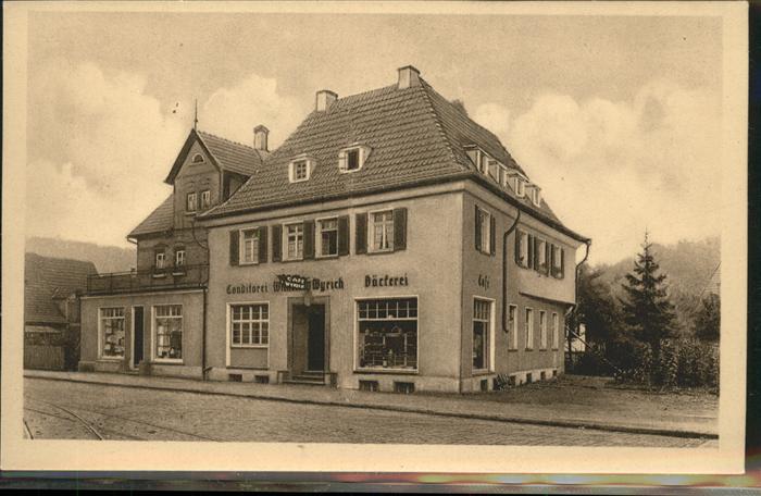 Hedelfingen Cafe Conditorei W Wyrich