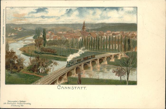 Cannstatt Brücke Zug