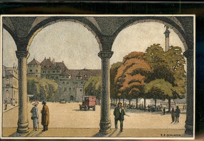 Stuttgart Künstler E Schlatter