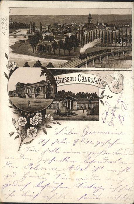 Cannstatt Brücke Zug