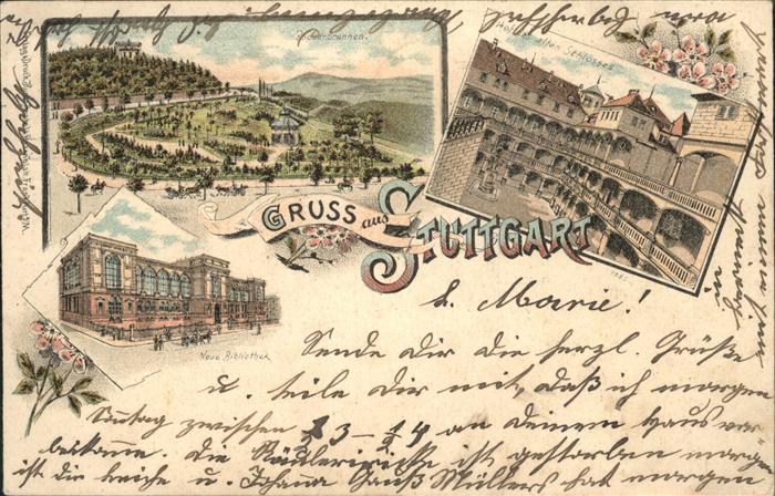 Bibliothek Library Bopserbrunnen Bibliothek