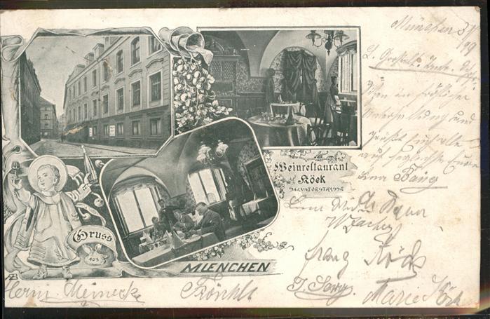 Muenchen Wein Restaurant Köek