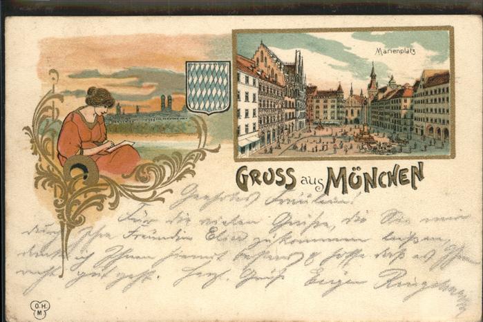 Muenchen Marienplatz