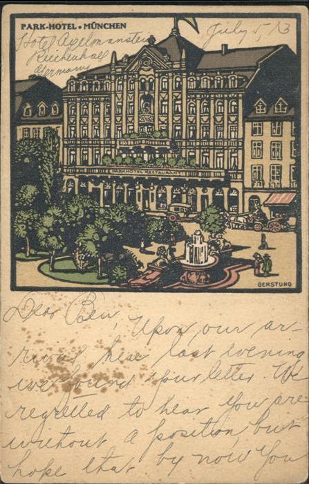 Muenchen Park Hotel Kutsche