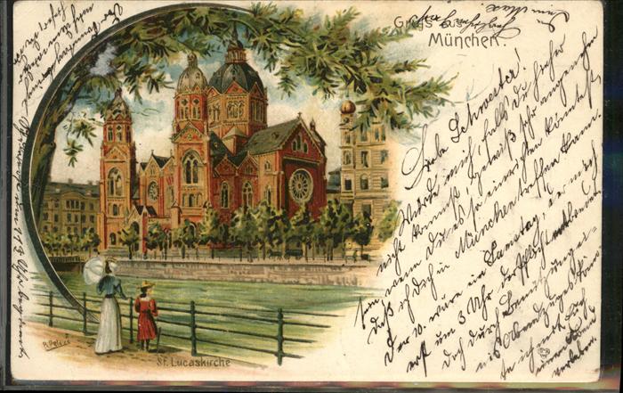 Muenchen St Lucas Kirche