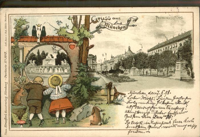 Muenchen Promenadeplatz Hase