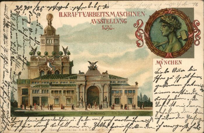 Muenchen Arbeitsmaschinen Ausstellung