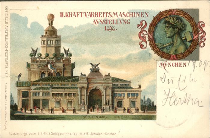 Muenchen Arbeitsmaschinen Ausstellung