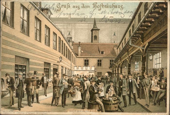 Muenchen Hofbräuhaus