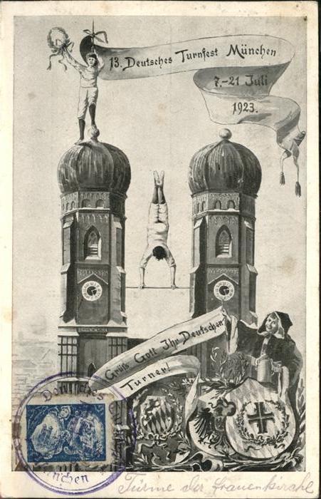 Muenchen Bayern Deutsches Turnfest