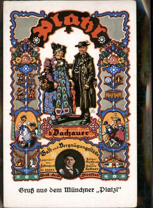 Muenchen Bayern Vergnuegungs Gaststaette