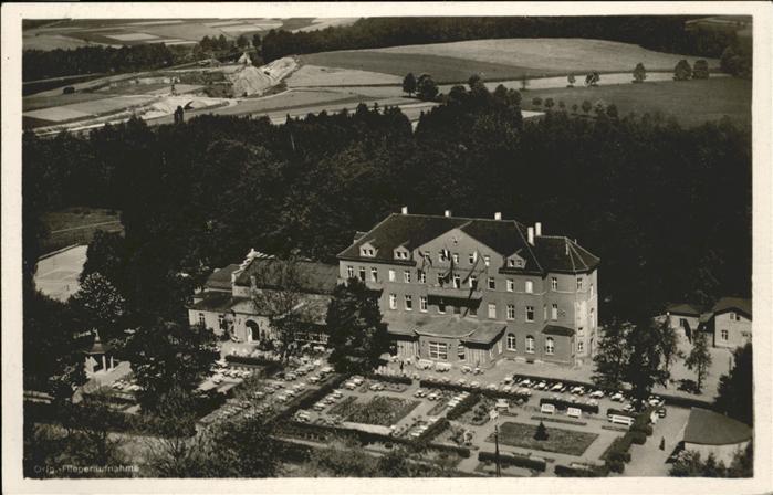Bad Lausick Fliegeraufnahme Kurhotel Hermannsbad